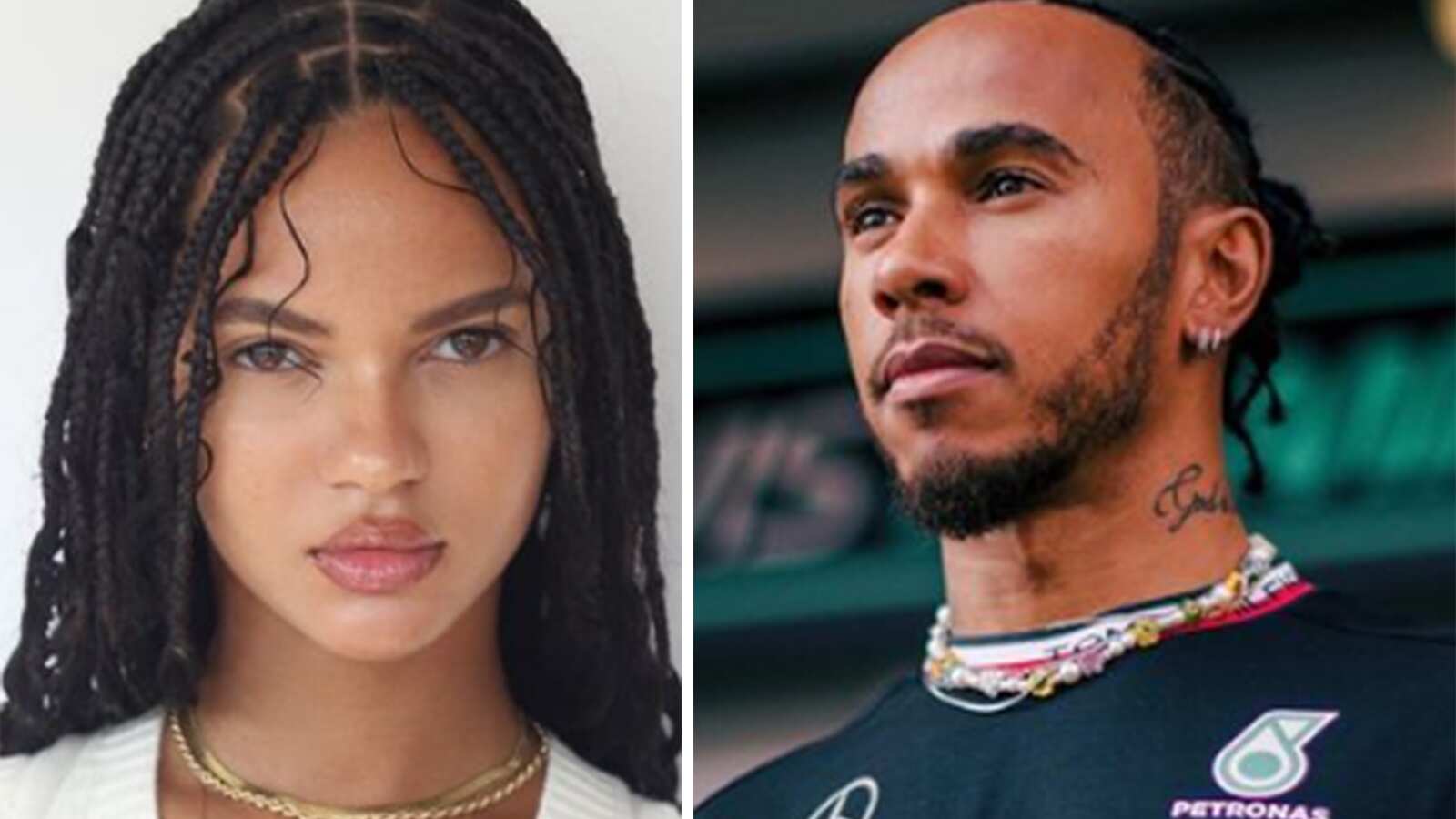 Por estas fotos de la modelo brasilera es que aseguran que Hamilton sí ‘coqueteó’ con ella.