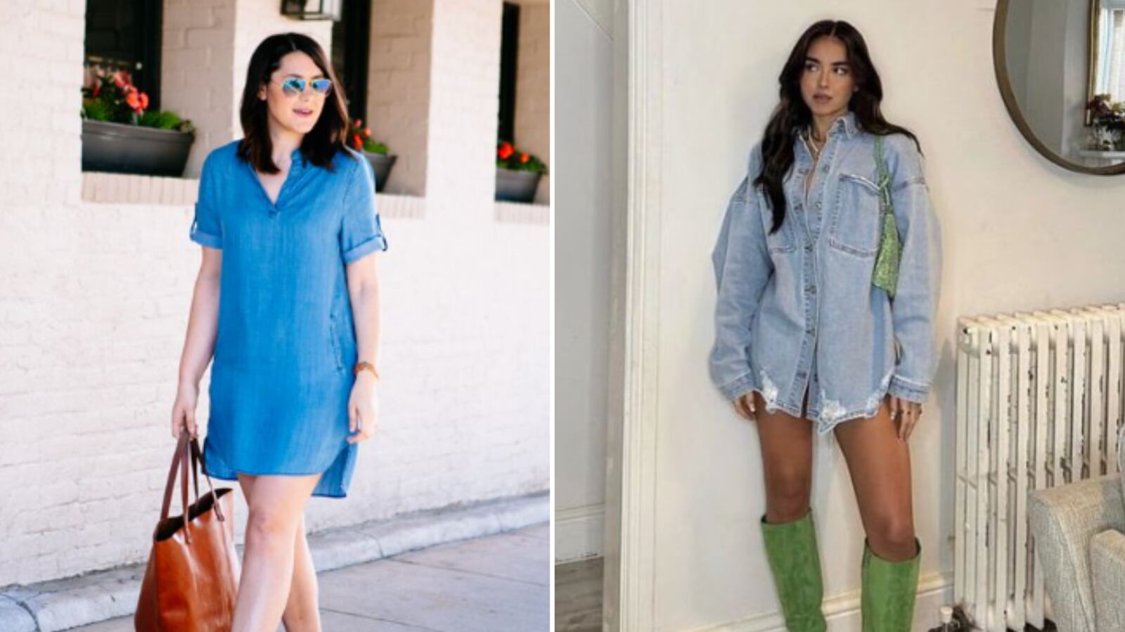 Vestidos de mezclilla