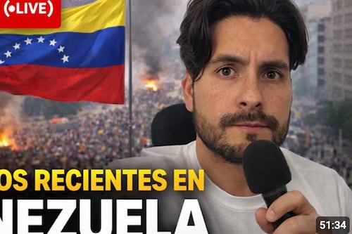 Youtuber Gabriel Herrera pide precaución y cautela ante lo que sucede en Venezuela