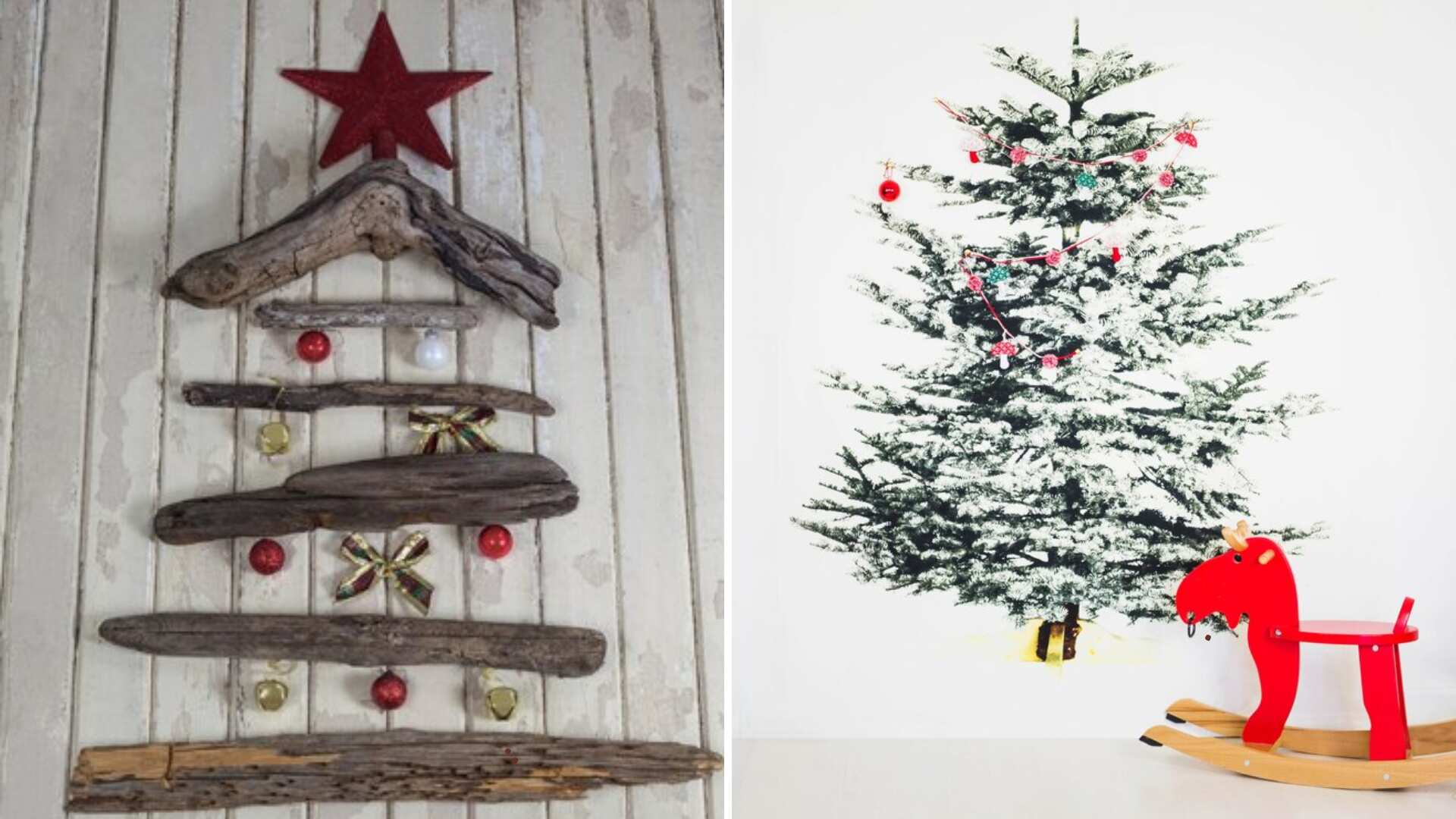 Los arbolitos de navidad nórdicos son muy distintos a los tradicionales, ya que prevalecen los que tiene menos ramas o las tienen secas.