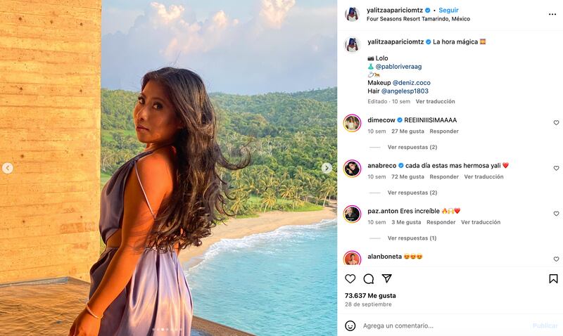Yalitza Aparicio recibió una nueva década de vida sin maquillaje y más feliz que nunca.