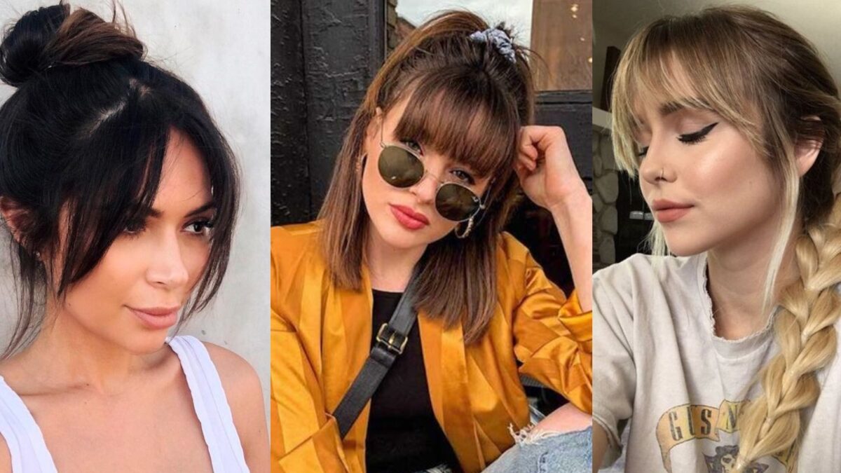 Peinados para chicas con flequillo