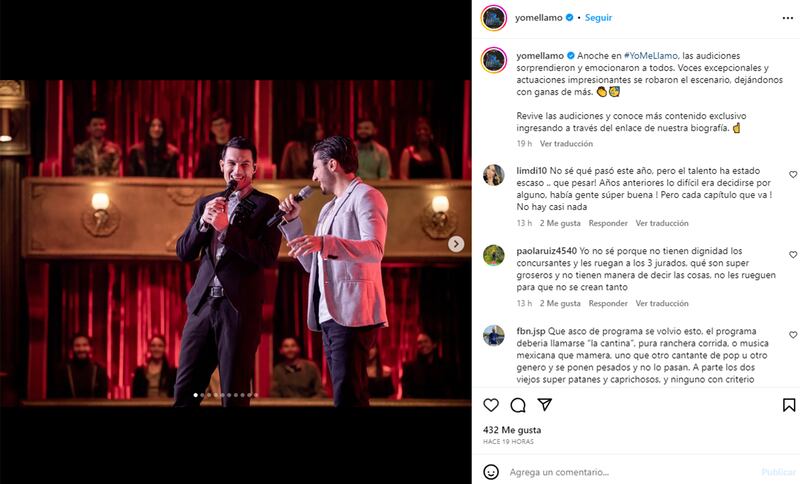 No pegan una en ‘Yo me Llamo’: este participante se cree más artista que el cantante original.