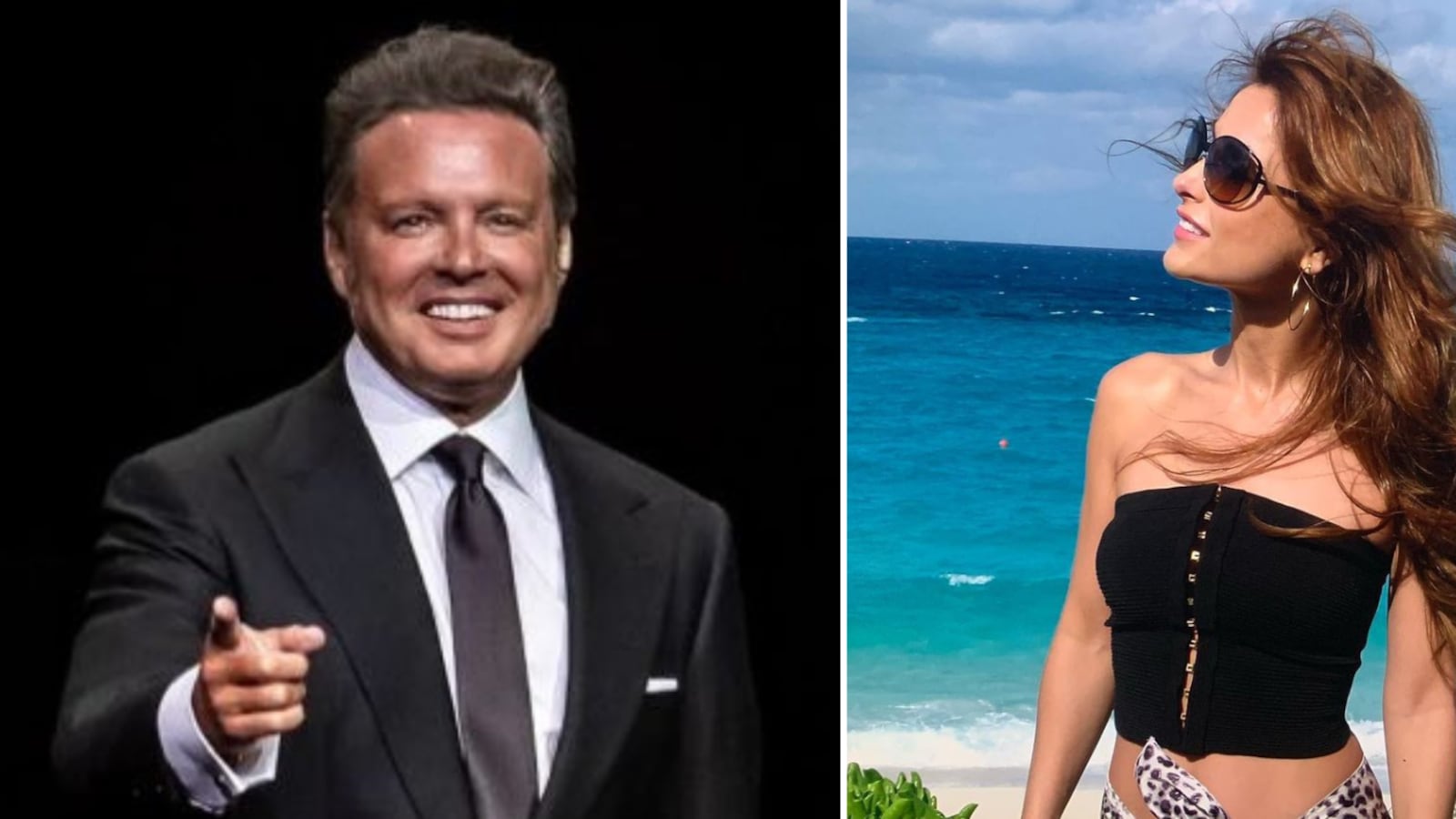 Luis Miguel y Paloma Cuevas