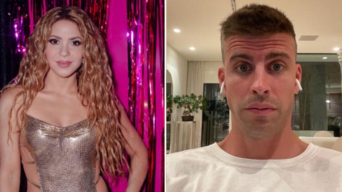 Piqué y Shakira burlas