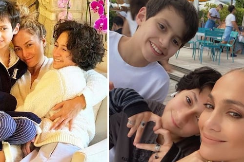 Jennifer Lopez contó cómo fue la reacción de sus hijos al ver la película “Selena”