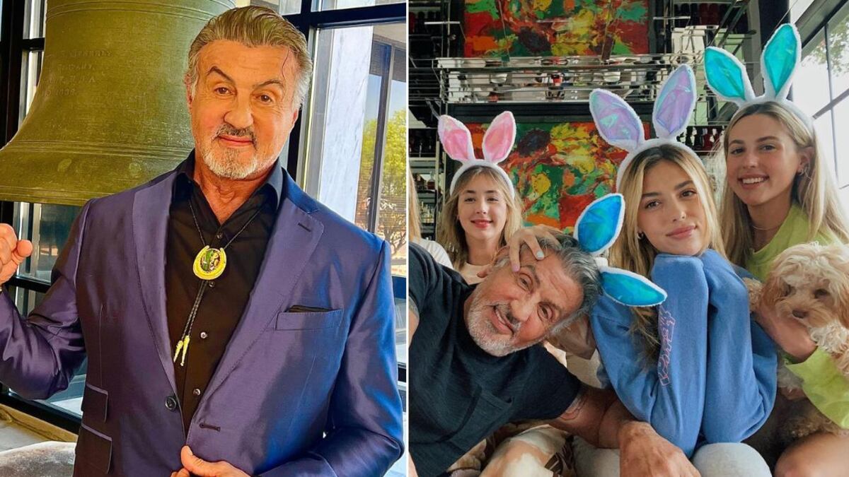 Sylvester Stallone ha demostrado ser un padre dedicado a sus hijos