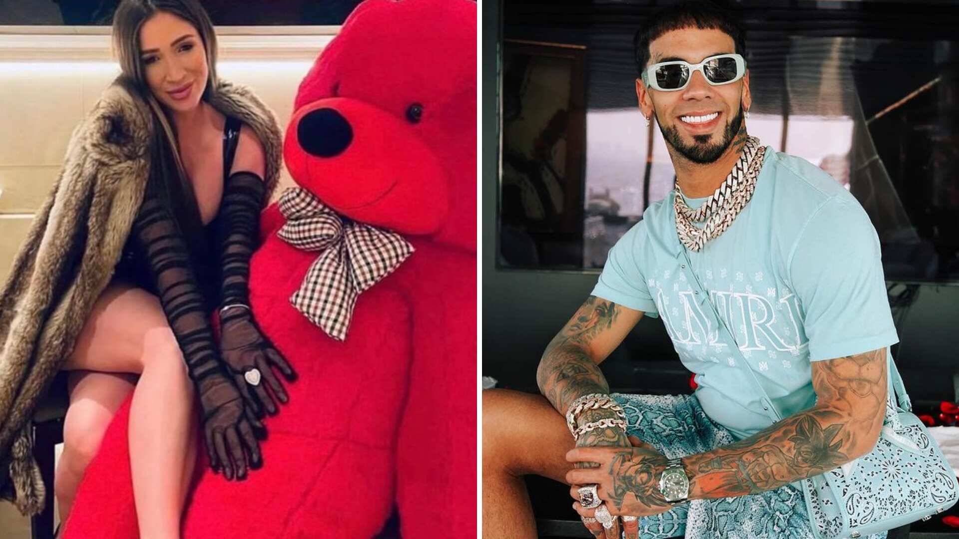 Anuel AA fue criticado por sus propias seguidoras, tras presumir su dinero y gesto hacia Laury Saavedra.