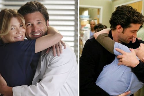 Meredith Grey y Derek se reencuentran: el nuevo look de Patrick Dempsey sorprendió a sus fans