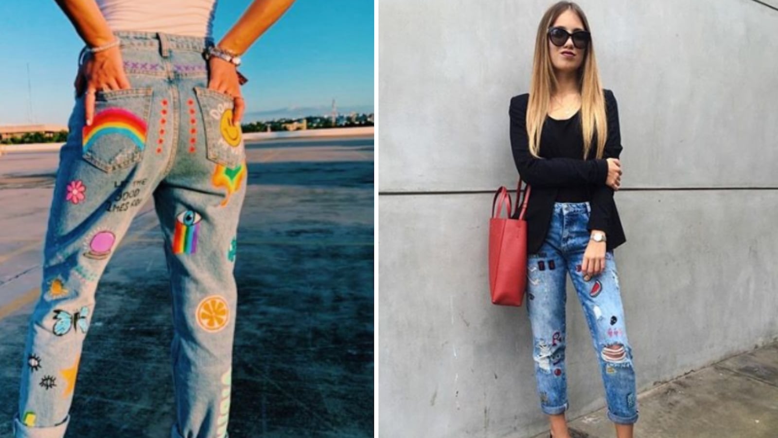 Renovar jeans viejos o rotos