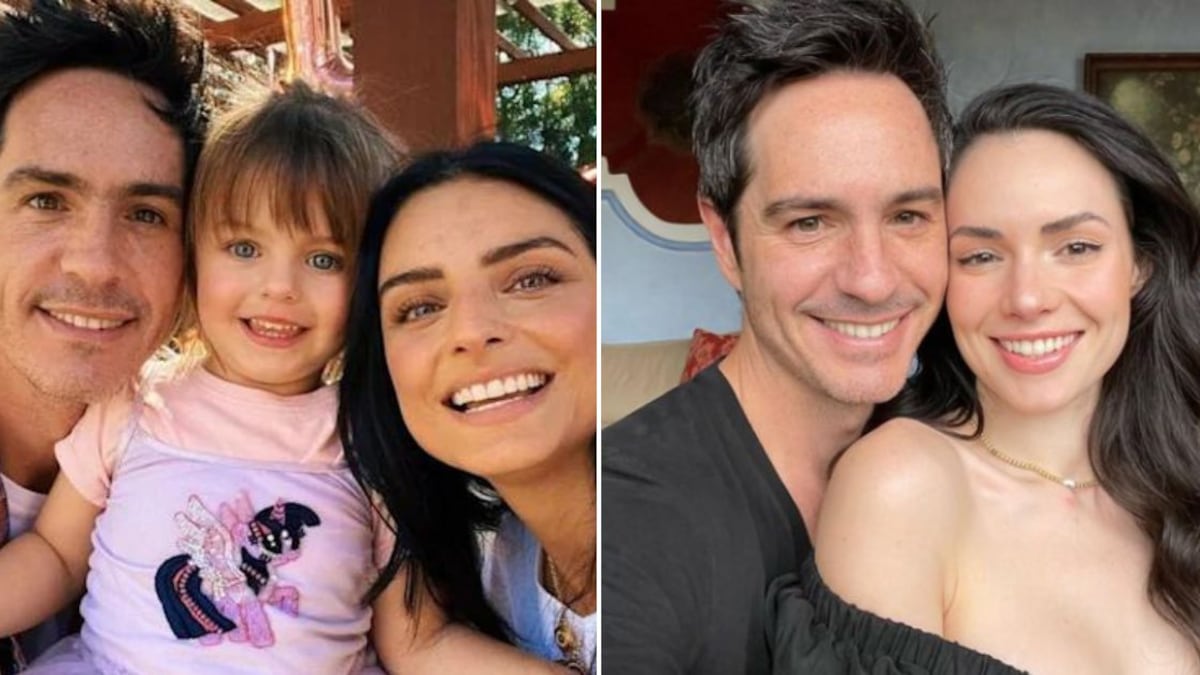 Aislinn Derbez y Mauricio Ochmann hija
