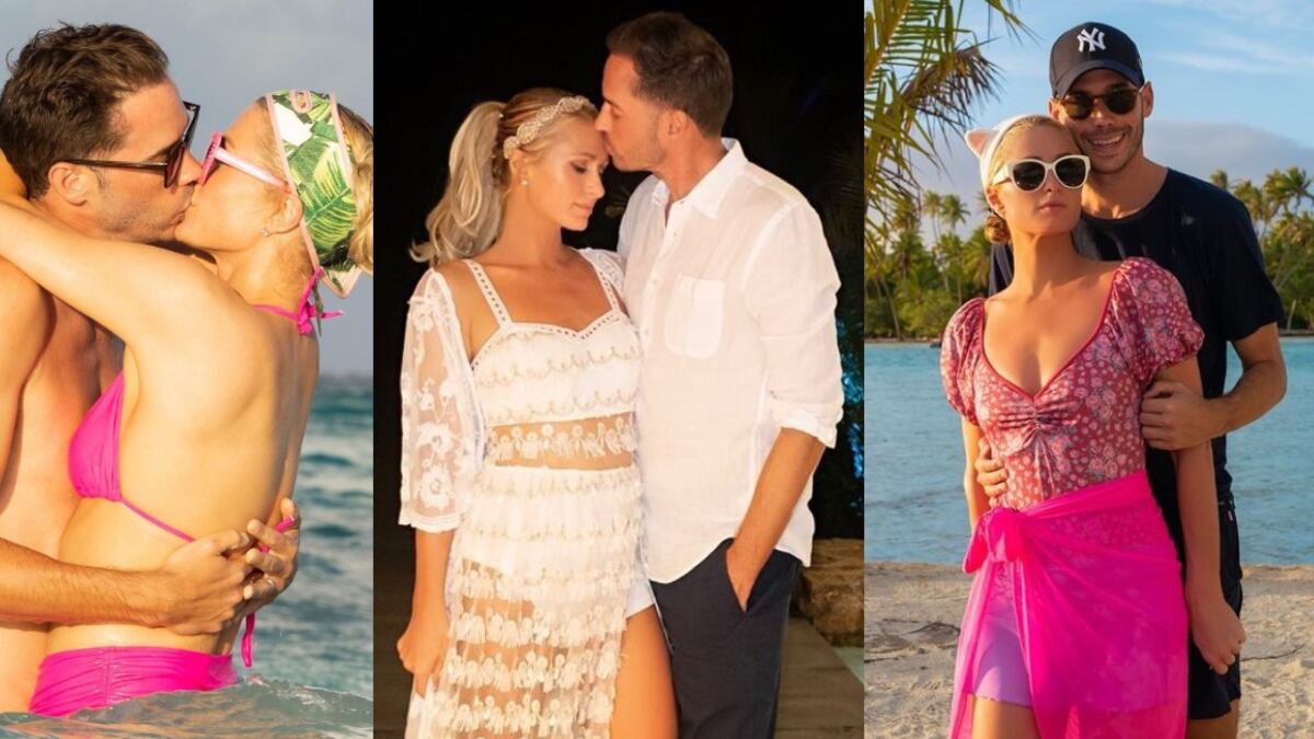 Paris Hilton y esposo