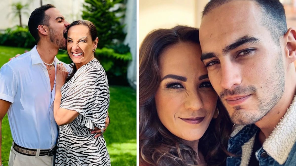 Consuelo Duval y su hijo Michel Duval