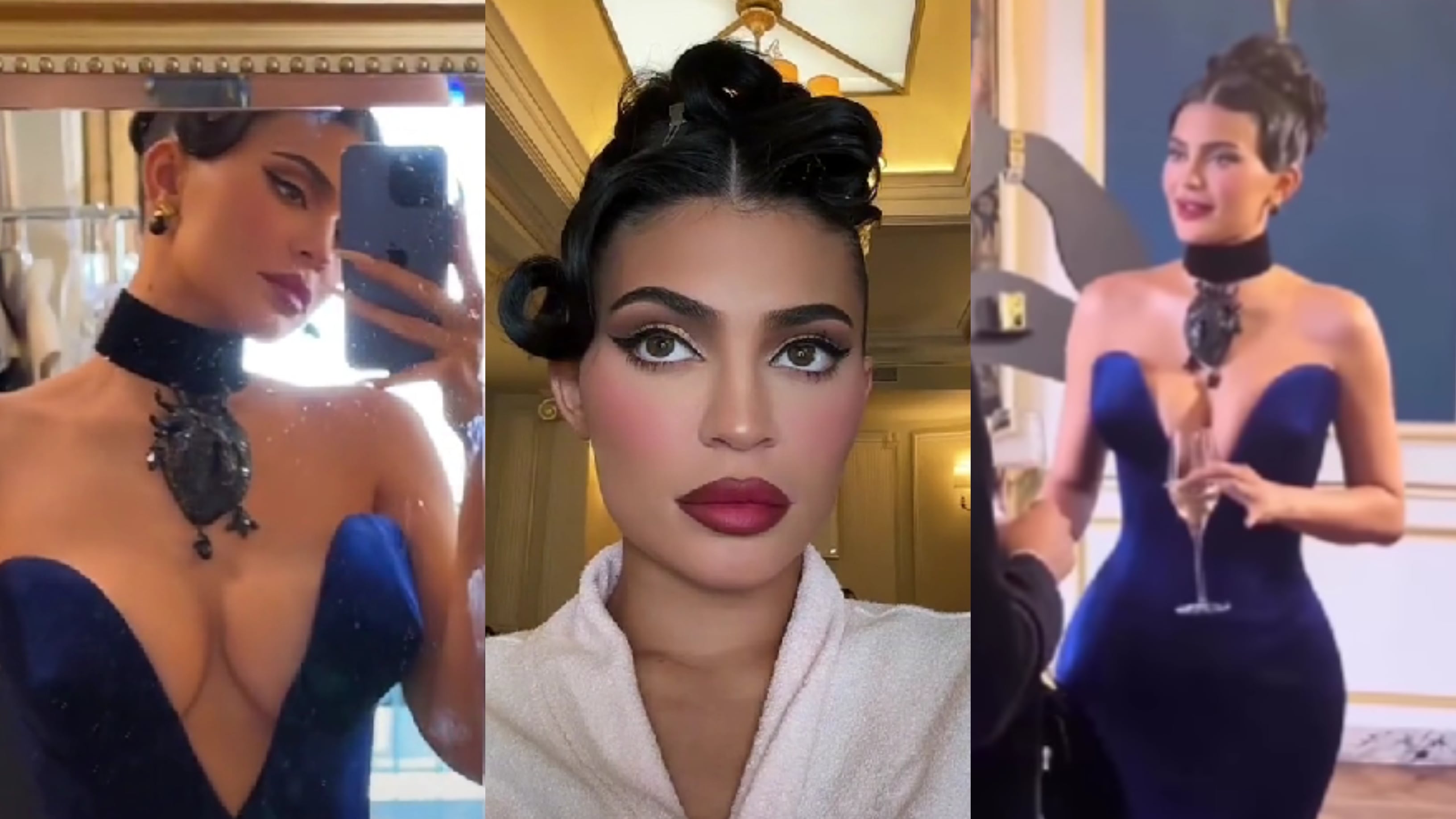 Kylie Jenner lució un sensual vestido pero en redes sociales señalaron que se ve mayor de lo que es