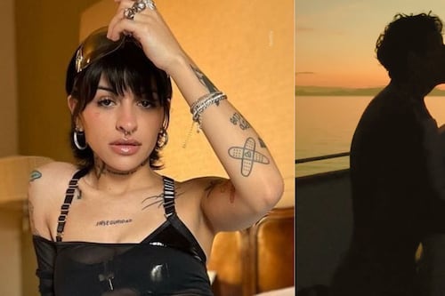 ¿Hizo qué? Mientras Nodal y Ángela Aguilar desmentían crisis matrimonial, “ritual” de Cazzu sorprendió a todos