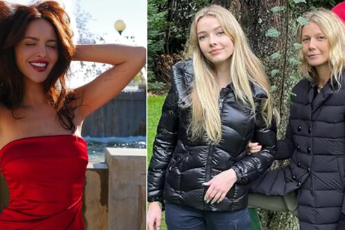 “Devoró”, El look rojo por el que dicen que Eiza González “opacó” a hija de Gwyneth Paltrow en evento de moda