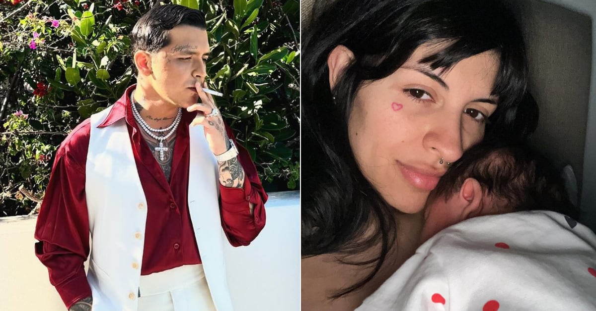 “Y el progenitor con los caballos”: usuarios critican a Christian Nodal por video de su hija