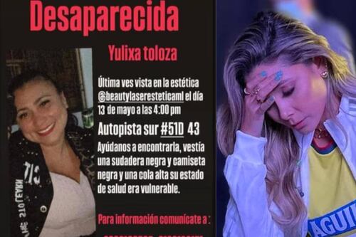 Melissa Martínez pidió justicia en el caso de Yulixa Toloza luego que se encontrara su cuerpo sin vida en Apulo