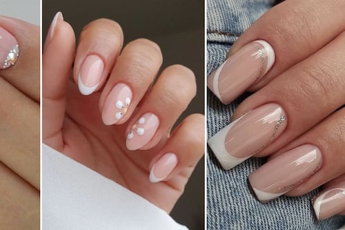 ¡Adiós a las rectas! Estos son los 3 tipos de uñas francesas que SÍ llevaremos en 2026 según los expertos
