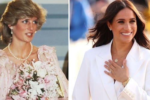 Todas las veces que Meghan Markle ha querido “parecerse” a Lady Di con estos looks y la han criticado