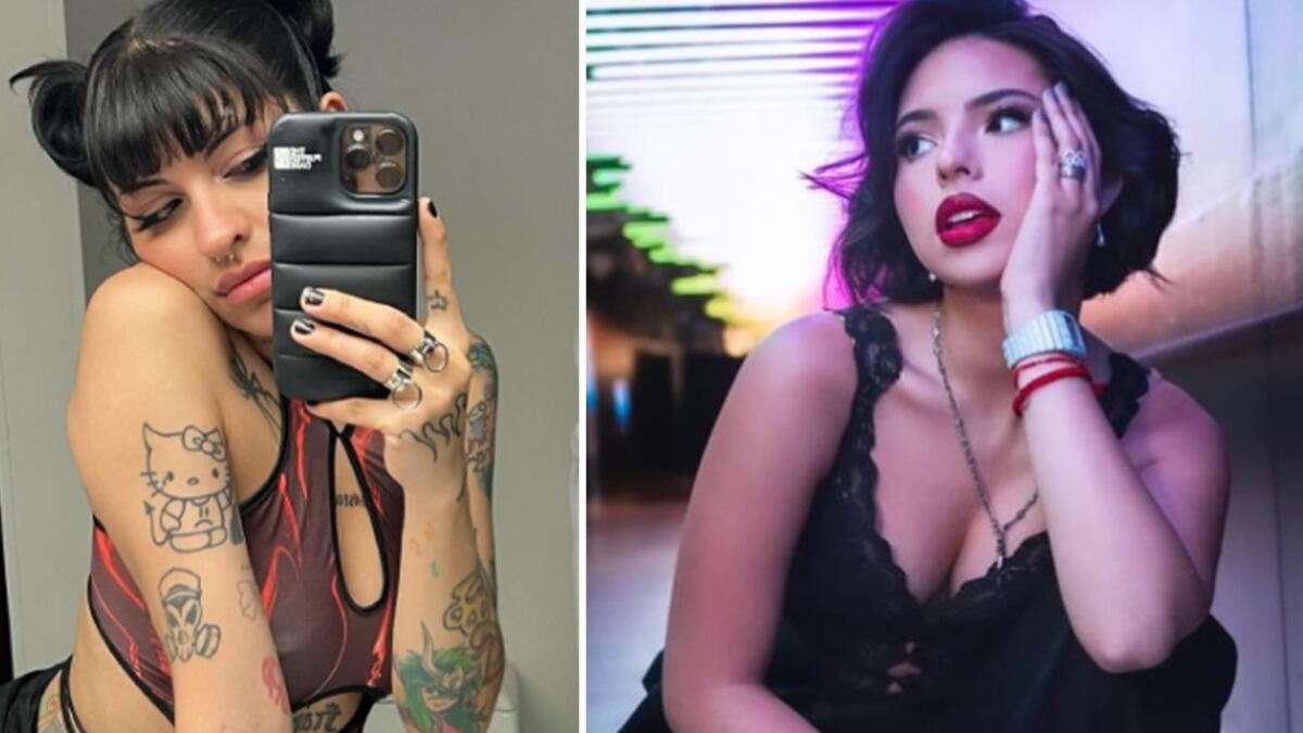 Cazzu y Ángela Aguilar