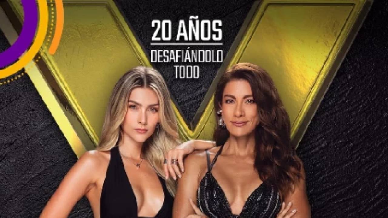 Andrea Serna y MaFe Aristizábal en el 'Desafío XX'