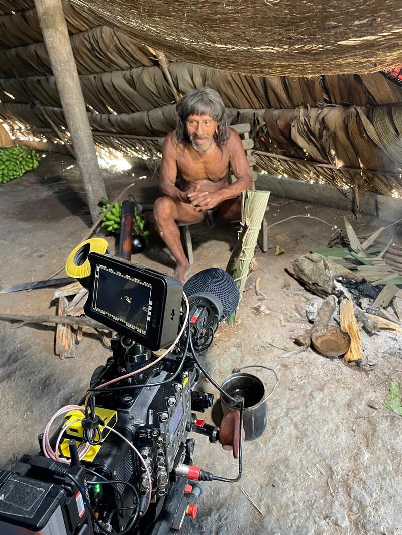 Producción de la serie "De Polo a Polo"