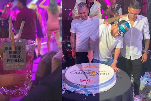 ‘Campeones del mundo’ Así fue la lujosa fiesta que organizó Messi en Argentina