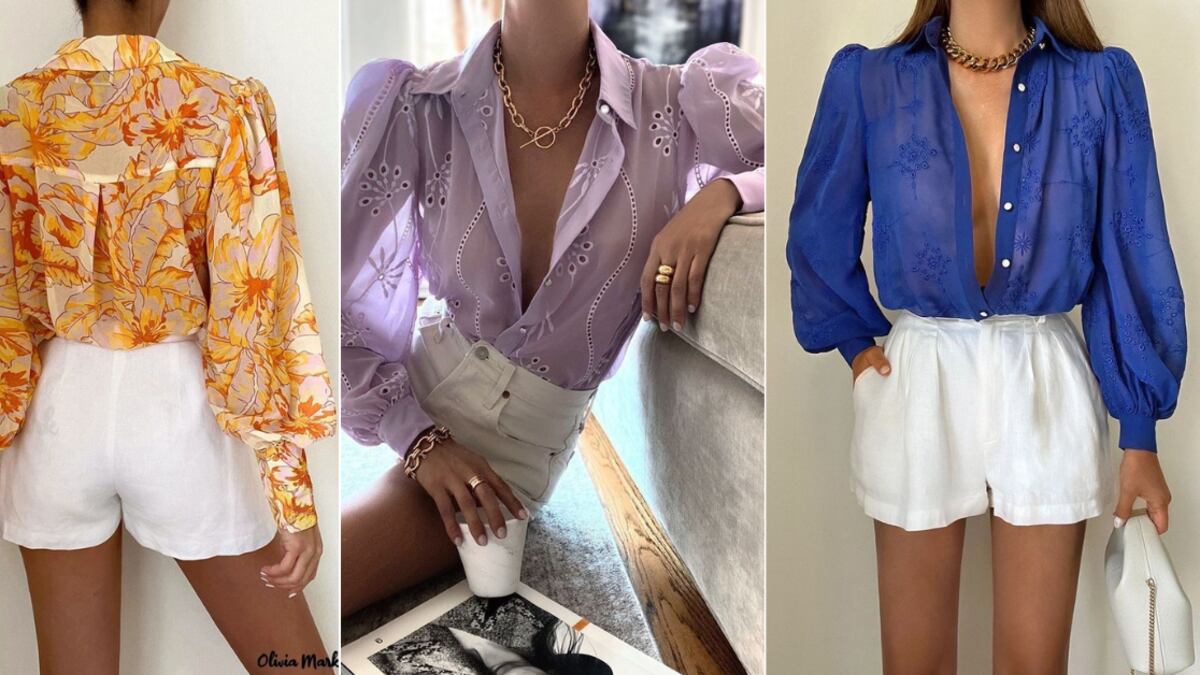 Esta es la blusa más bonita y favorecedora de todas.