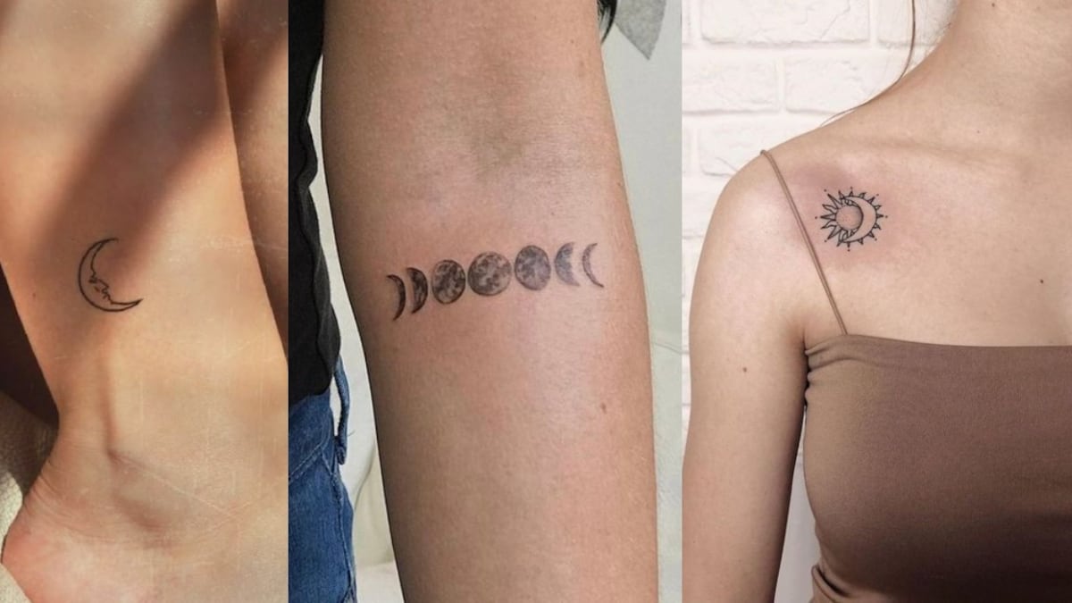 Tatuajes de luna para mujeres