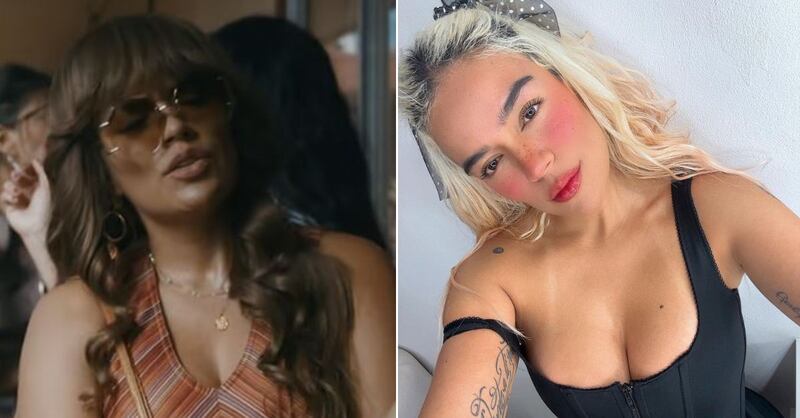 Karol G en 'Griselda' y en la vida real