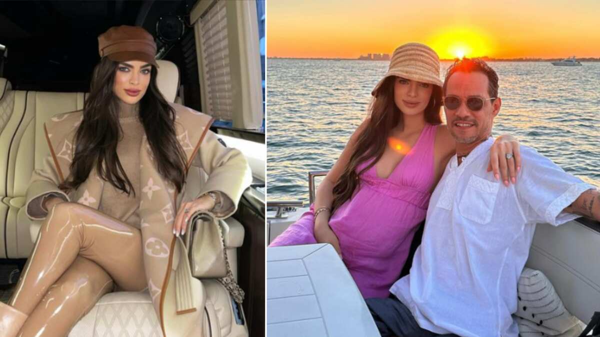 Nadia Ferreira y Marc Anthony