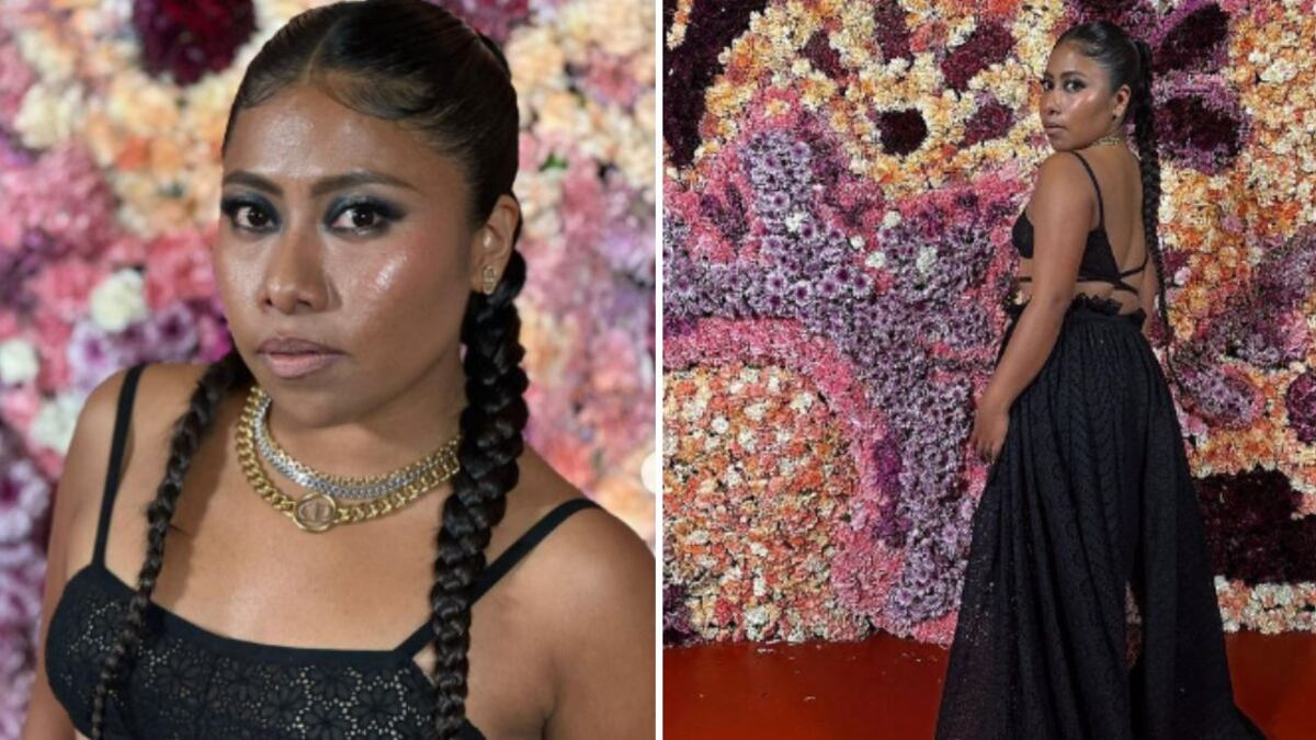Yalitza Aparicio, actriz, imagen de Dior