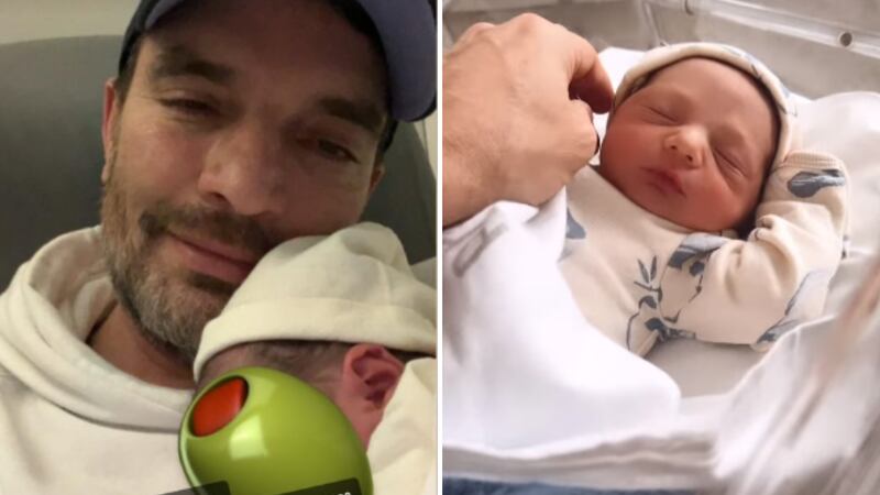 Julián Gil se convierte en abuelo de un niño.