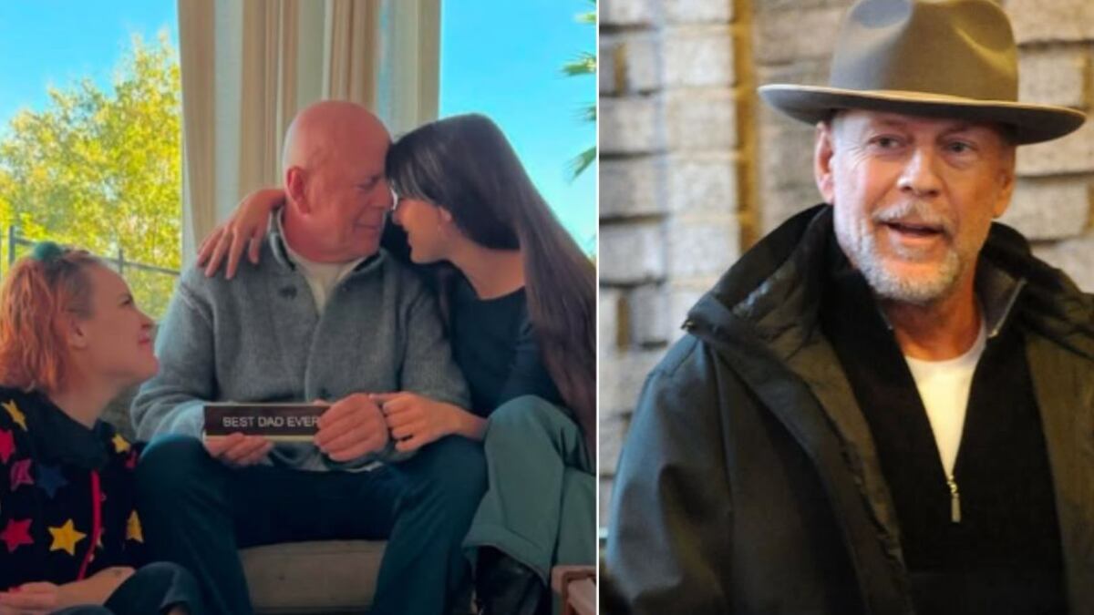 ¿Es alentadora? Hija de Bruce Willis da una actualización de la salud de su padre: esto destacó