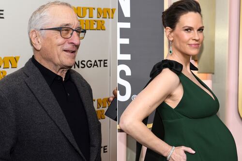 A Hilary Swank la criticaron por ser mamá a los 48 y a Robert de Niro de 78 le aplauden