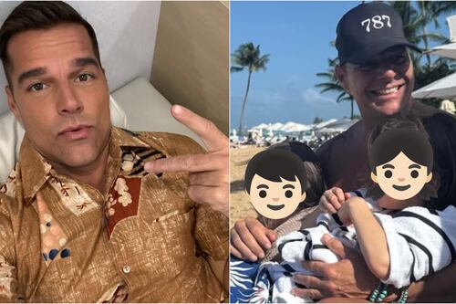 Con foto inédita de su hijo menor, Ricky Martin presume su faceta más tierna como papá soltero