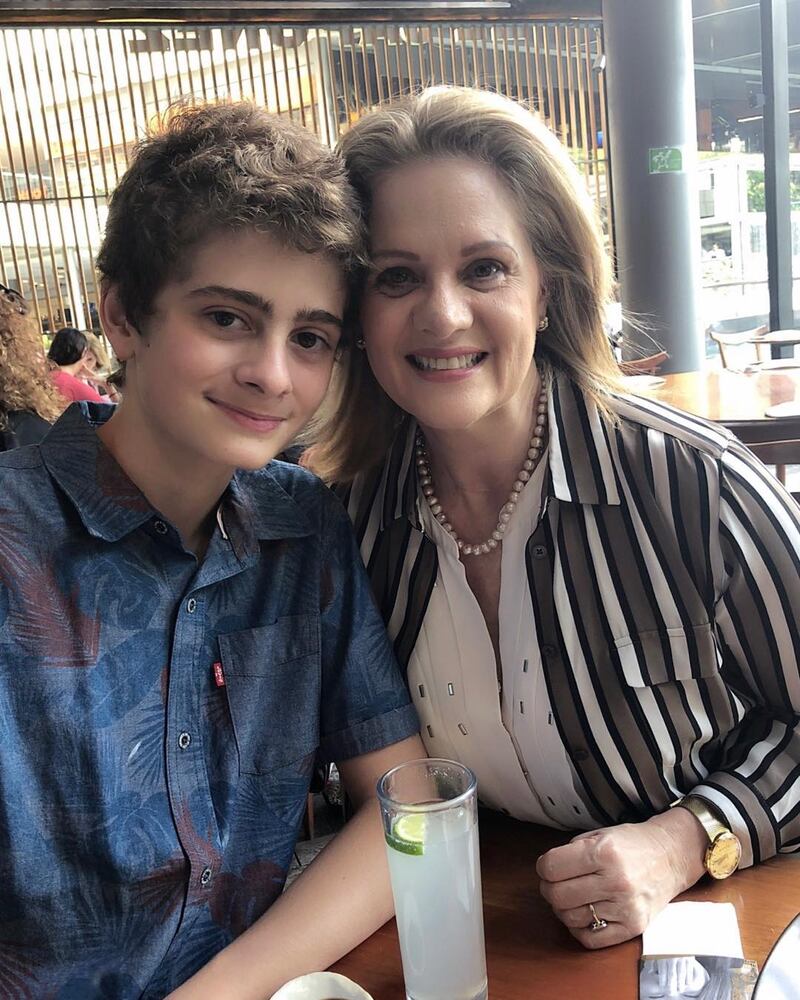 Érika Buenfil y su hijo, Nicolás, tienen una relación muy estrecha y especial