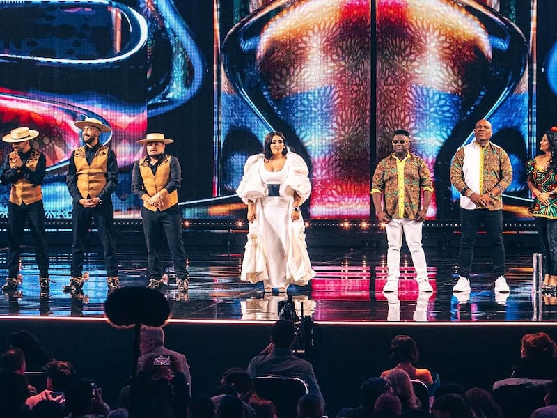 Finalistas de la categoría folclore