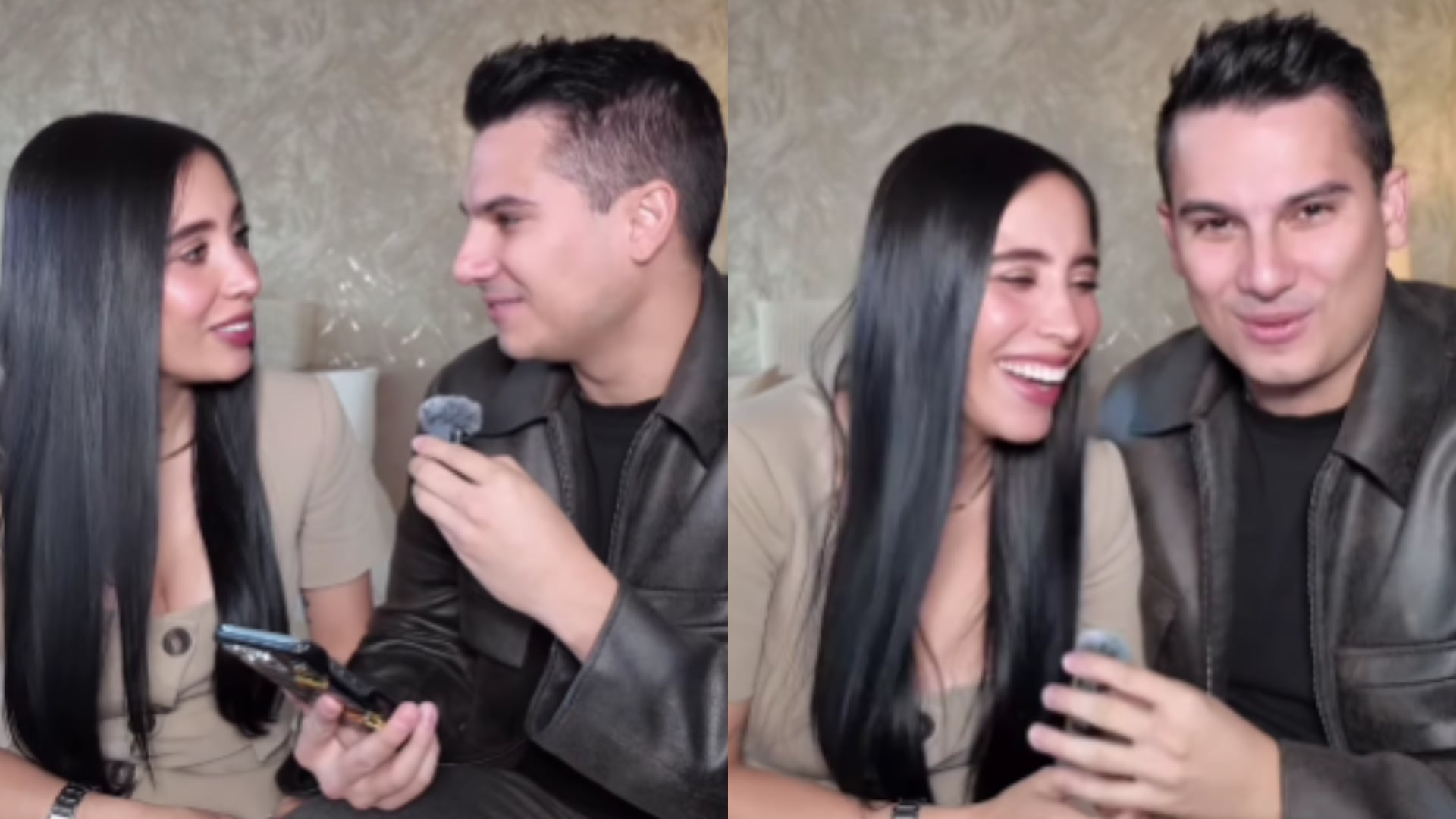 Pipe Bueno y Luisa Fernanda W