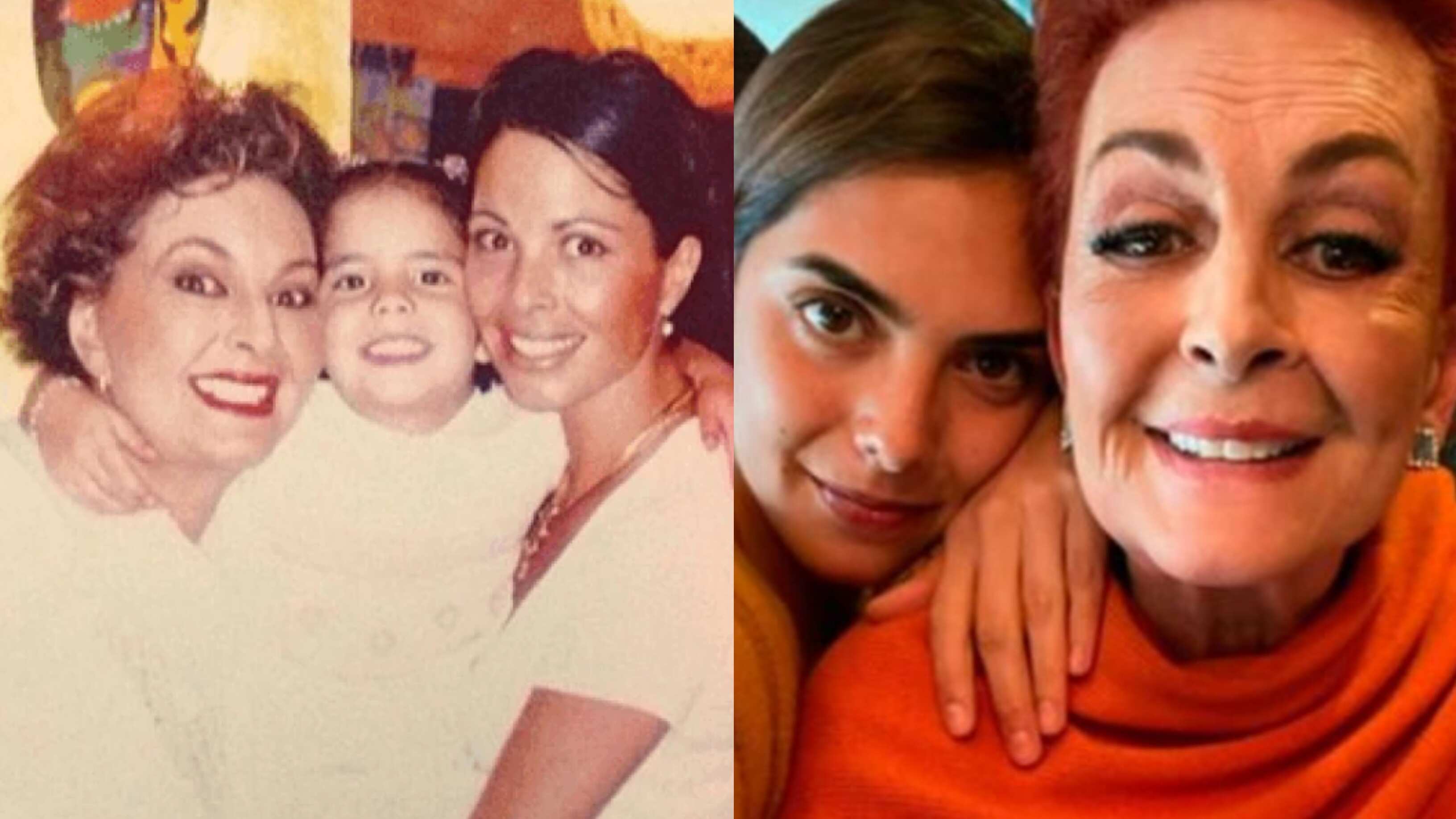 Talina Fernández ha estado a cargo de su nieta María desde que falleció Mariana Levy