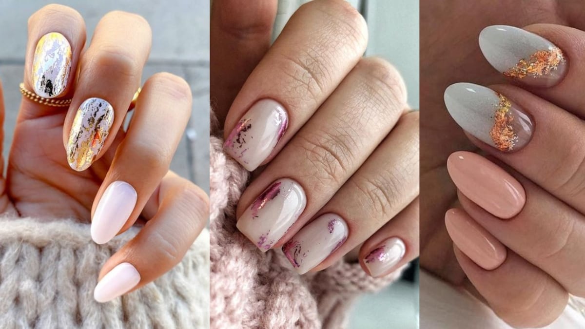 Diseños de uñas de colores