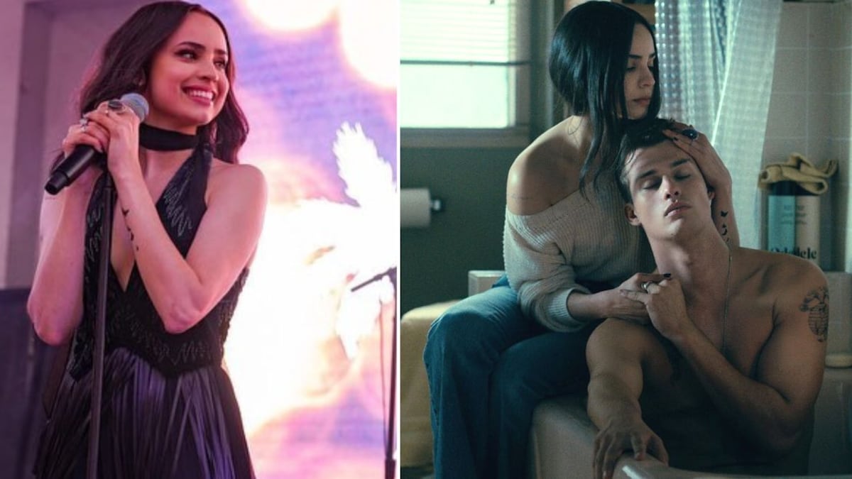 Sofia Carson y el compositor Justin Tranter compusieron los temas originales de 'Corazones malheridos' |