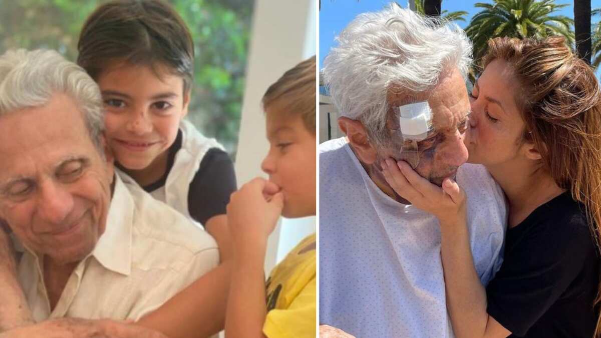 Shakira: la tierna relación de sus hijos con su abuelo William