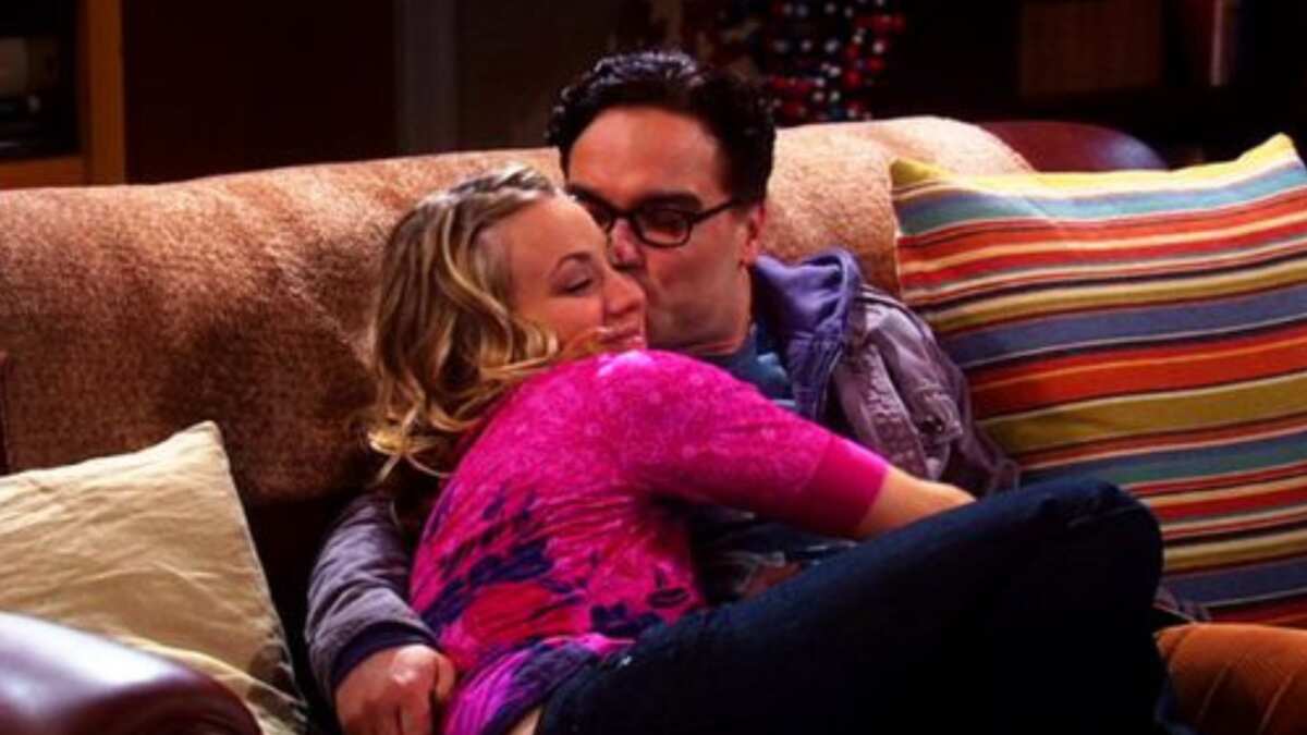 penny y leonard the big bang theory