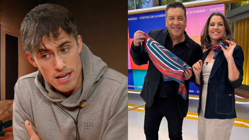 Roberto Cox, Julio César Rodríguez y Monserrat Álvarez | Captura: HACIENDO MATCH e Instagram