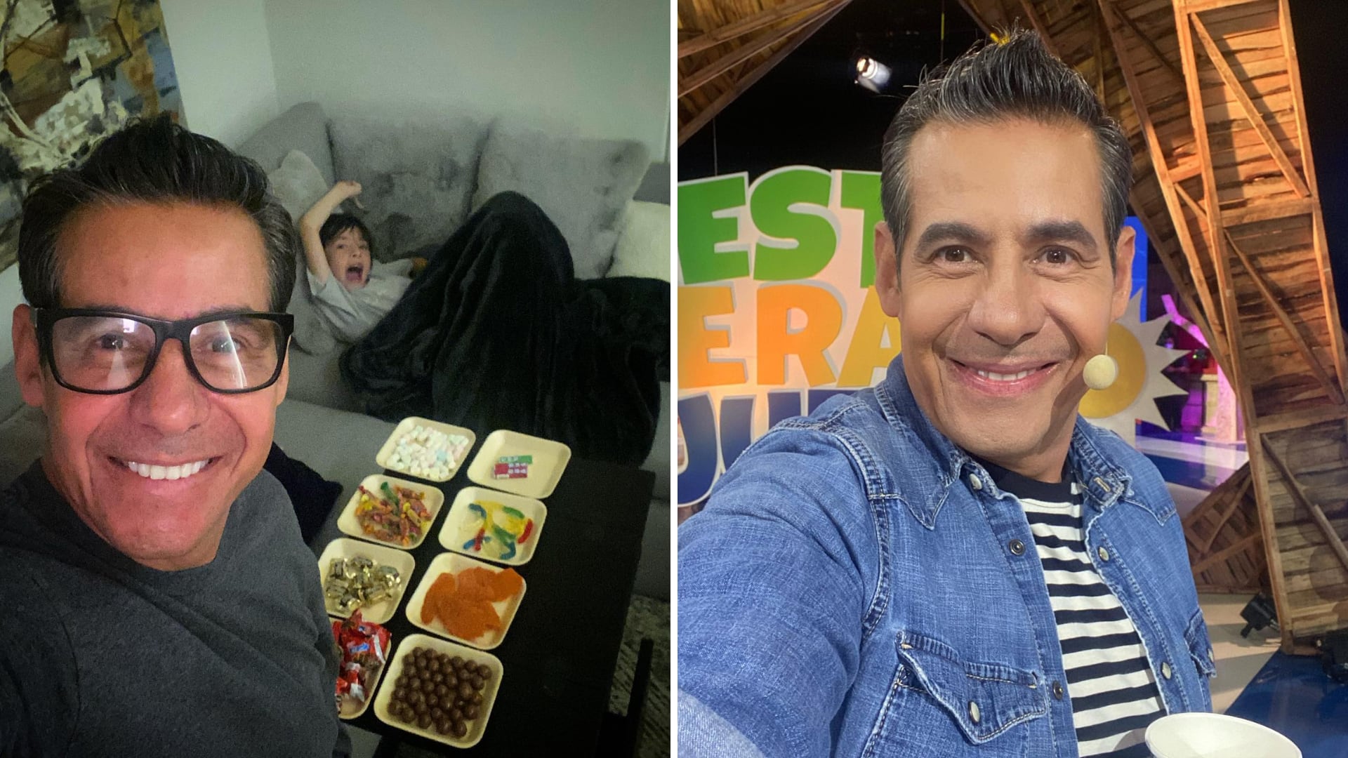 Yordi presume a sus hijos en Navidad, son igualitos a él