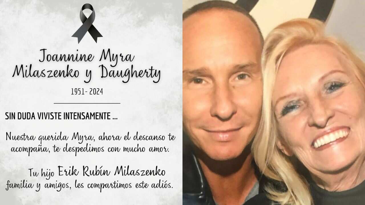 El cantante informó esta tarde el fallecimiento de su madre