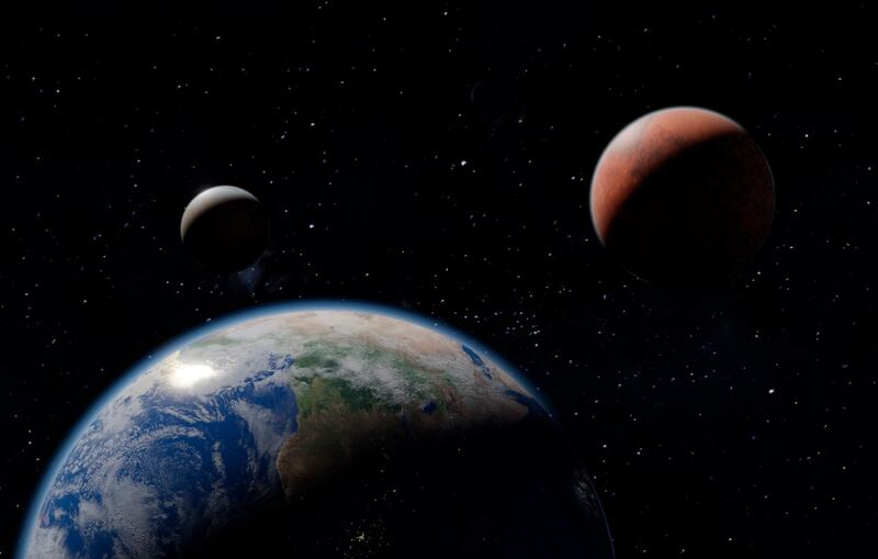 Planetas alineados