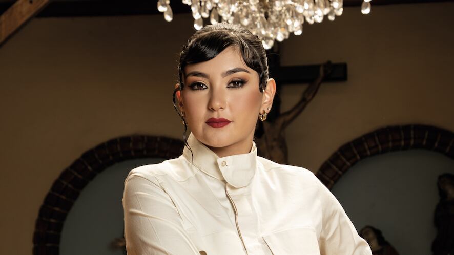 Giuliana Enríquez, la candidata a Reina San Francisco de Quito